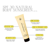 SPF30 天然身體防曬霜