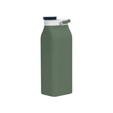 Foldable Silicone Water Bottle 600ml - Forest Green