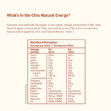 Chia Natural Energy - Orange and Passionfruit 200ml