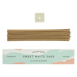 Sweet White Sage (30 sticks & Holder)