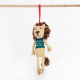 Fairtrade Christmas Decoration - Green Lion
