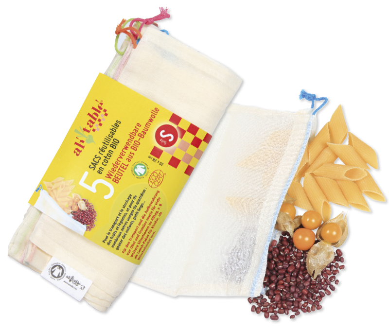 Reusable Organic Cotton Bags L