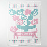 Dishcloth - Cat Likes Fruits
