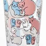 Cup/Tumbler Cat - Pink Blue 225ml