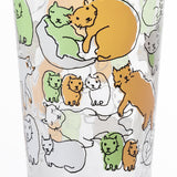 Cup/Tumbler Cat - Orange Green 225ml