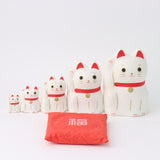 Paper Maneki Neko (White)
