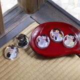 Manekineko Chopsticks Rest - Black
