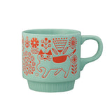 貓咪散步馬克杯