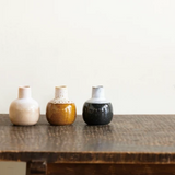 CHUBBY VASE - Tubby Base Camel