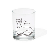Ennui Glass Cat SLEEPY