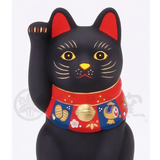 Lucky Cat Figurine - BLACK S