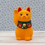 Lucky Cat Figurine - YELLOW S