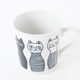 Kokeshi Cat Mug
