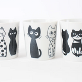 Kokeshi Cat Mug