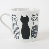 Kokeshi Cat Mug