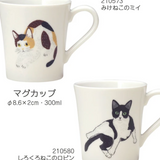 Cat Mug - Gray Cat Guri