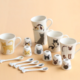 Cat Mug - Gray Cat Guri
