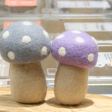 手工毛氈磨菇裝飾