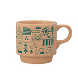 貓咪散步馬克杯