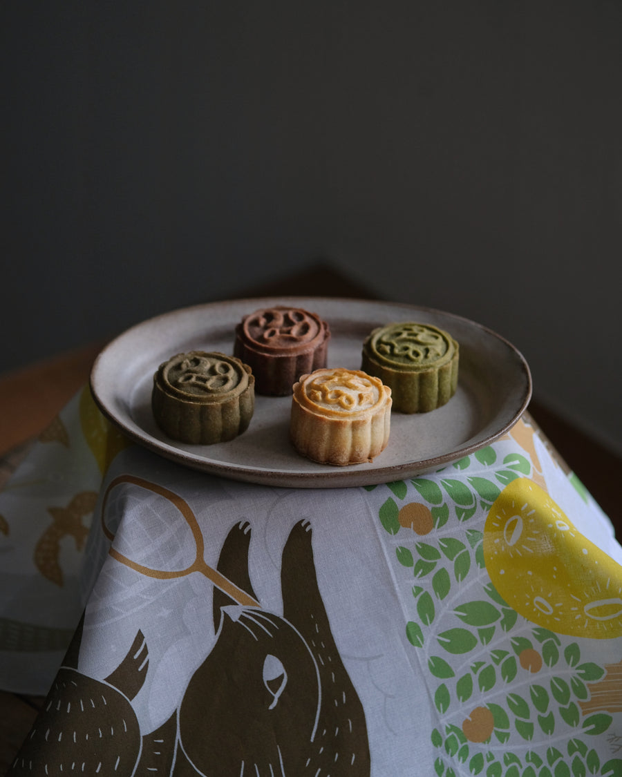 Moonlight in the Woods Vegan Mooncake  (Furoshiki Gift Set)