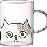 Clear Mug Cup 350ml Buchi