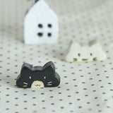 Chopsticks Rest - White Cat