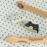 Chopsticks Rest - White Cat