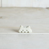 Chopsticks Rest - White Cat
