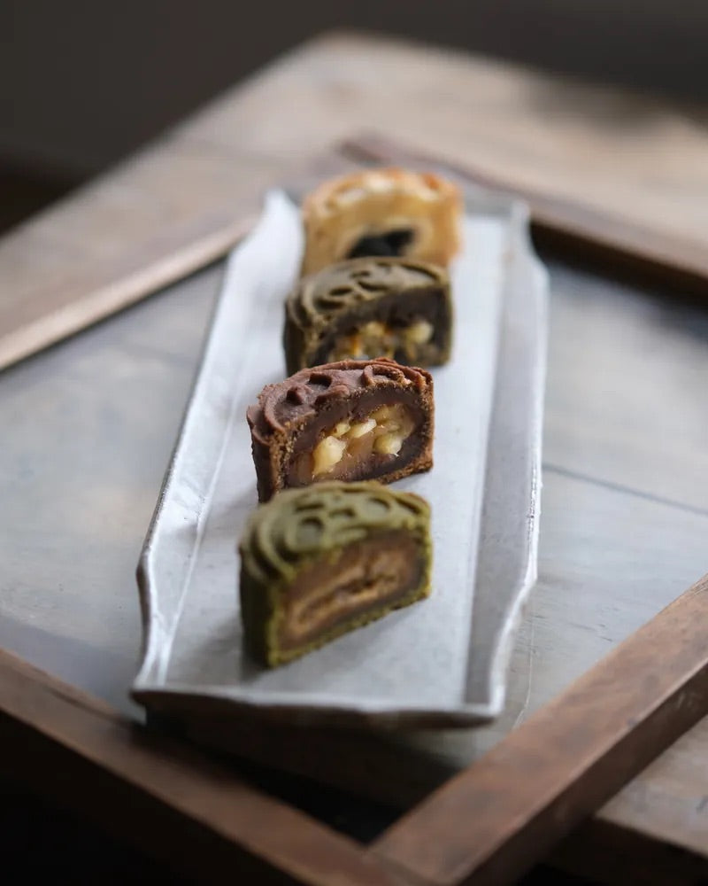 Moonlight in the Woods Vegan Mooncake  (Furoshiki Gift Set)