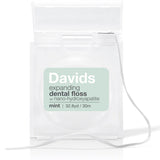 Expanding Dental Floss with Refillable Dispenser + 1 Refill Roll