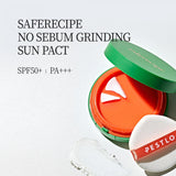 Saferecipe No Sebum Grinding Sun Pact SPF 50+, PA+++