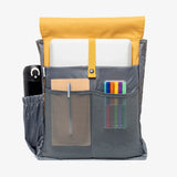 Recycled Handy Mini Backpack - Mustard