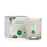 Bamboo Bergamot Glass Candle