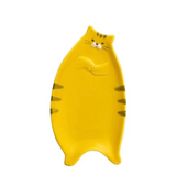 Small Plate DECOLE Cat - Cat Zara Tiger