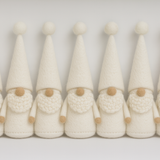 Handmade Felt Gnome Santa