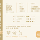CB22 酒釀桂花咖啡豆（每10克出售）