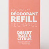 SOLIDSILK® Deodorant Refill Capsule - Desert Rose + Citrus | Extra Strength