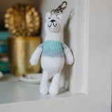 Fair Trade Handmade Key Ring - Polar Bear