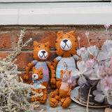 Fair Trade Handmade Key Ring - Tiger