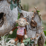 Fair Trade Handmade Key Ring - Monkey (Shoko)