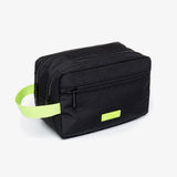 Kei Double Washbag Black Lime Vandra