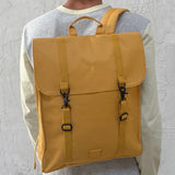 Recycled Handy Backpack - Mustard