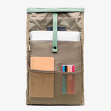Recycled Roll Mini Backpack - New Sage