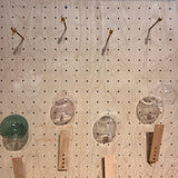 透明淺藍色風鈴