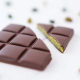 Pistachio Filled Milk Chocolate Bar
