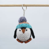 Fair Trade Handmade Key Ring - Penguin