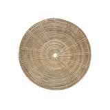 Round Rattan Coaster Size L