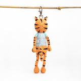 Fair Trade Handmade Key Ring - Tiger