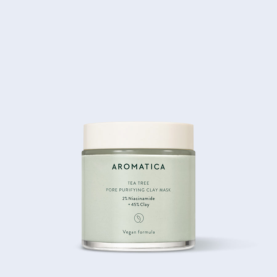 Tea tree Pore Purifying Clay Mask  2% Niacinamide + 45% Clay