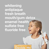 Hydroxi™ Natural Toothpaste - Orange Vanilla | whitening + enamel health (Kids & Adult)